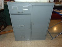 File Cabinet / Safe  with key and combo