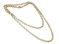 14K YG Necklace 3.1g TW 16" L