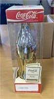 Coca-Cola Commemorative Bottle & Certificate