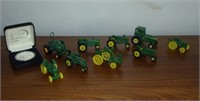 JD Model B Coin and Die Cast Tractors