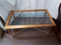 heavy metal Glass Table