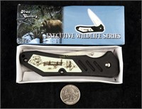 Frost Cutlery New Folding Pocket Knife Bear