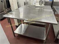 Stainless Steel Table with Can opener Left