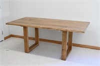 WORMY MAPLE TABLE