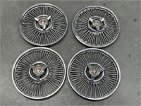 Set of 4 Early Ford Hub Caps