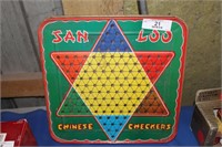 TIN CHINESE CHECKERS PLAY SERVICE