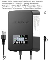 SUNVIE 300W Low Voltage Transformer