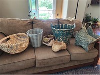 Collection of Baskets.