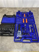 Complete Mechanic power tool sets with cases