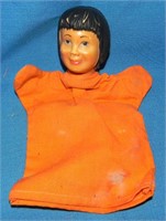 1950's Little Girl Hand Puppet