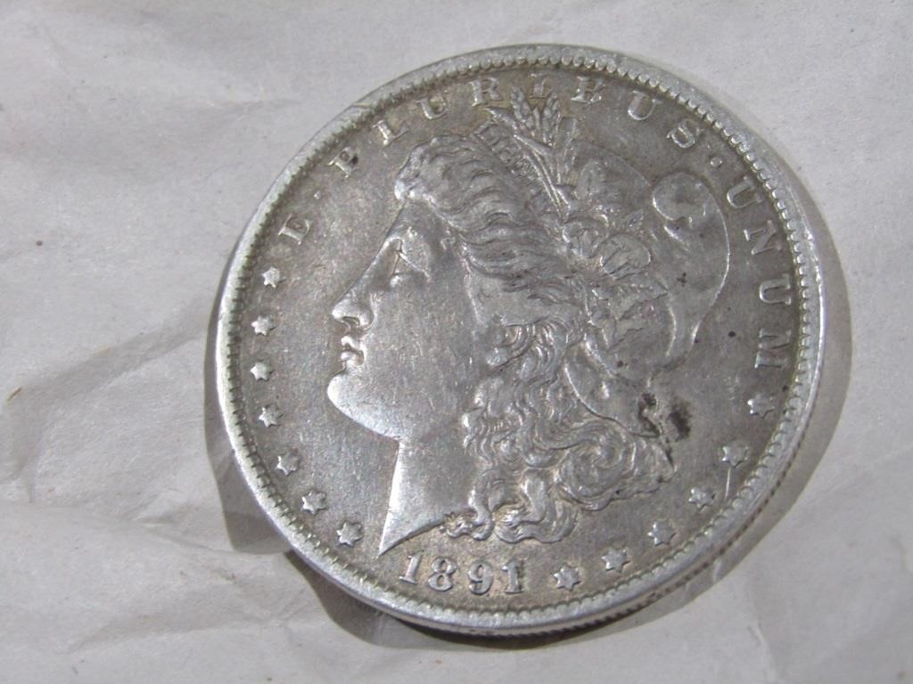 #542 Morgan Dollars & Coins