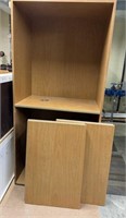 Wooden Cabinet w/ 4 Extra Shelves