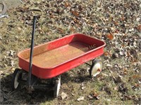 Little Red Wagon, about 24 Inches Long