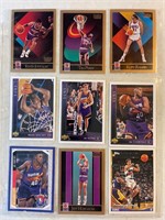 SUNS LOT OF 9 VINTAGE BASKETBALL CARDS #3