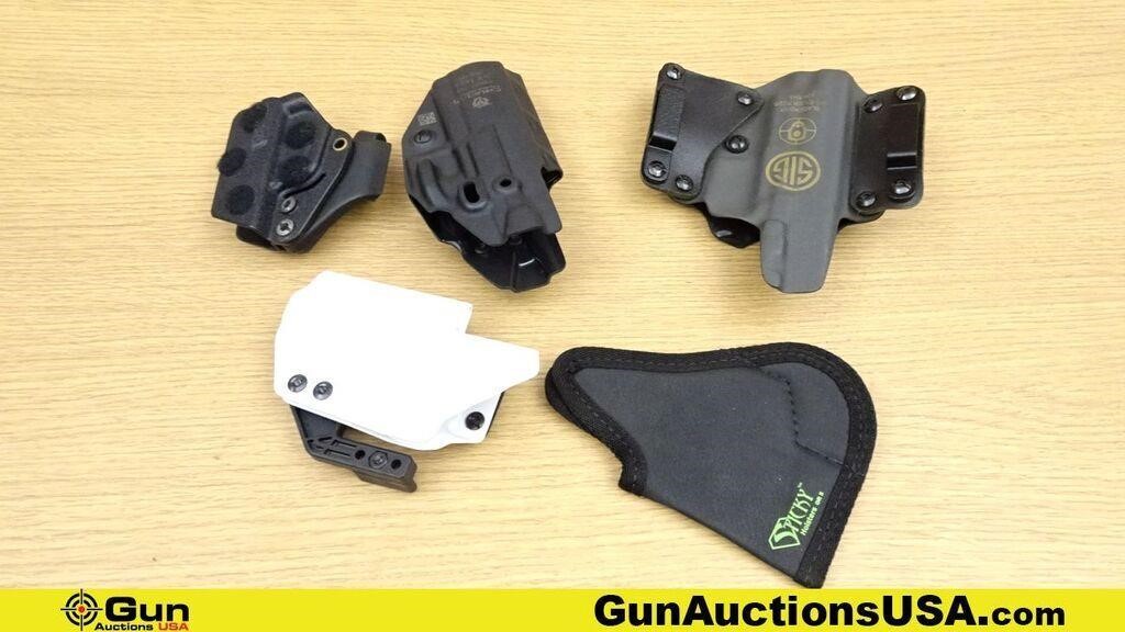 Crucial Concealment, Sticky Holsters, & Black Poin