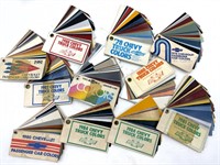 Vintage Chevrolet Color Swatch Books 1978-1988