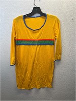 Vintage Yellow Colorful Shirt