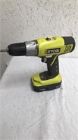Ryobi drill with battery works