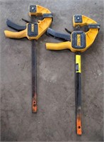 DeWalt wood clamps bidding on 1x2