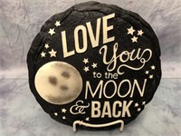 "Love You to the Moon and Back" Wall Art