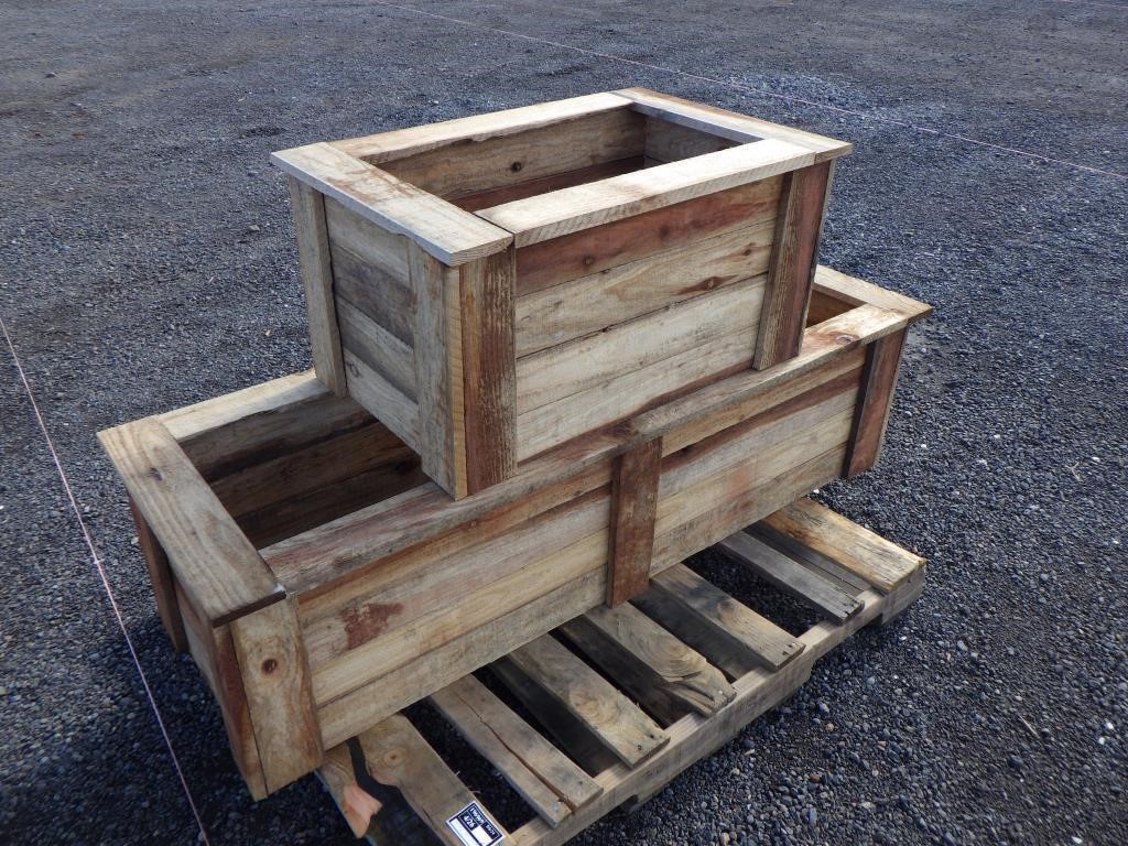 Redwood Planter Boxes