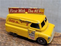 Vintage Evening News Van By Lesney Made in England
