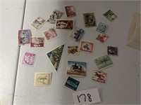 VINTAGE ASSORTED STAMPS