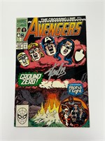 Autograph COA Avengers #323 Comics