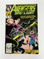 Autograph COA Avengers Spotlight #24 Comics