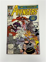 Autograph COA Avengers #312 Comics