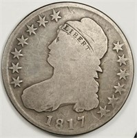 1817 Bust Half Dollar