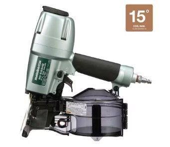 $379  Metabo HPT 15-Degree Pneumatic Siding Nailer