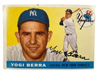 1955 Topps Baseball No 198 Yogi Berra #4