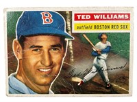 1956 Topps Baseball No 5 Ted Williams