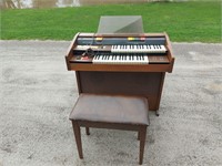 Electronic Bontempi Organ & Stool
