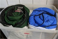 Two Sleeping Bags in Tote