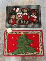 NEW Holiday Scatter Rugs Christmas Tree