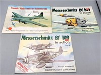 Assortment of Military Airplane Books