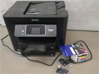 Epson Workforce Pro printer, ink