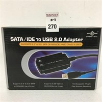 VANTEC SATA/IDE TO USB 2.0 ADAPTER
