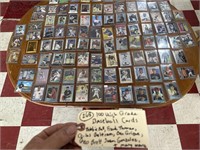 100 high grade baseball cards Bell Beltran Brett +