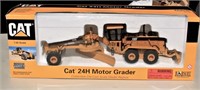 CAT 24H Motor Grader Cast Metal Model 1:50