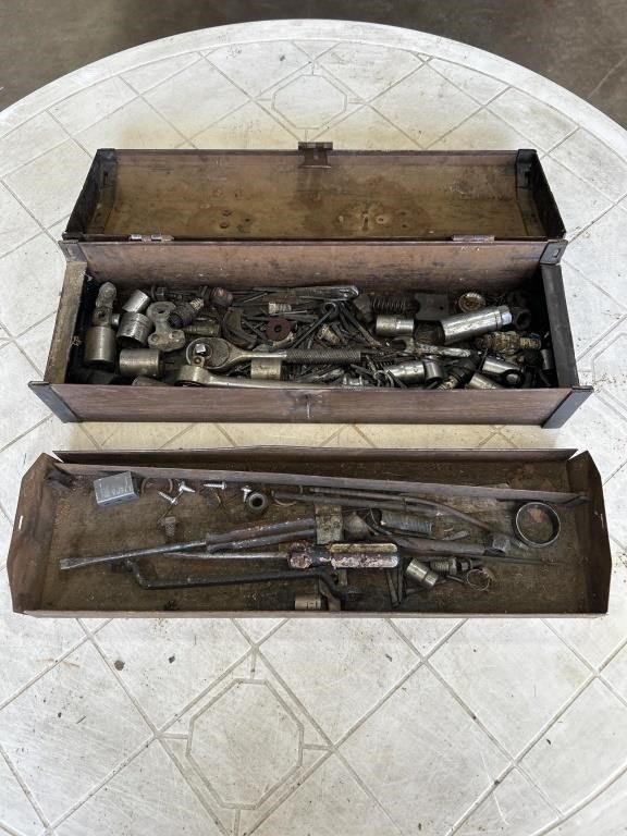 Toolbox with tools