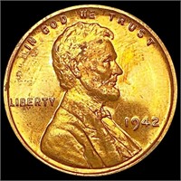 1942 Wheat Cent CHOICE PROOF