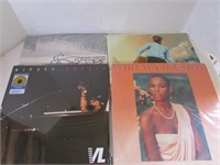Lot of Four Modern Vyinal Records Whiney Houston
