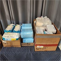 I3 3 Boxes medical Supplies: XL Adult underwear, B