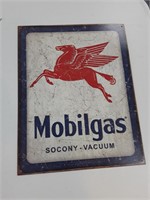 Metal Decor Sign - Mobilgas