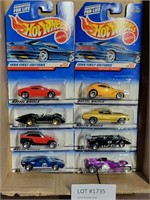 FLAT OF 8 NOS 1999 FIRST EDITION HOT WHEELS