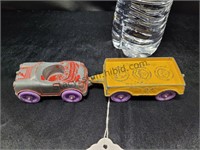 Tootsie Toy Car & Trailer