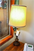 Brass Table Lamp & Brass Floor Lamp